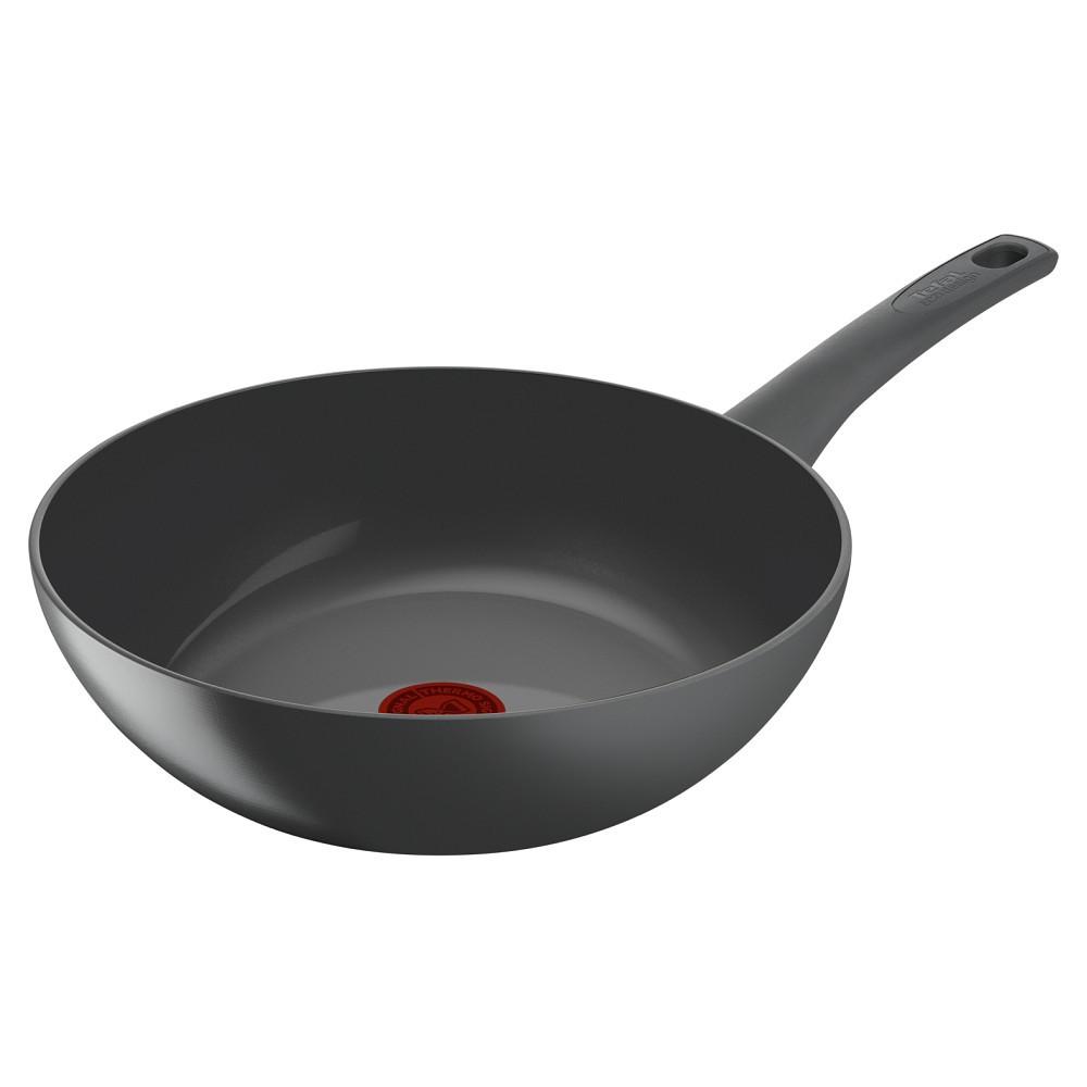 PATELNIA C42619 TEFAL - szary, Basics, metal (47,4/29,7/10,4cm) - Tefal