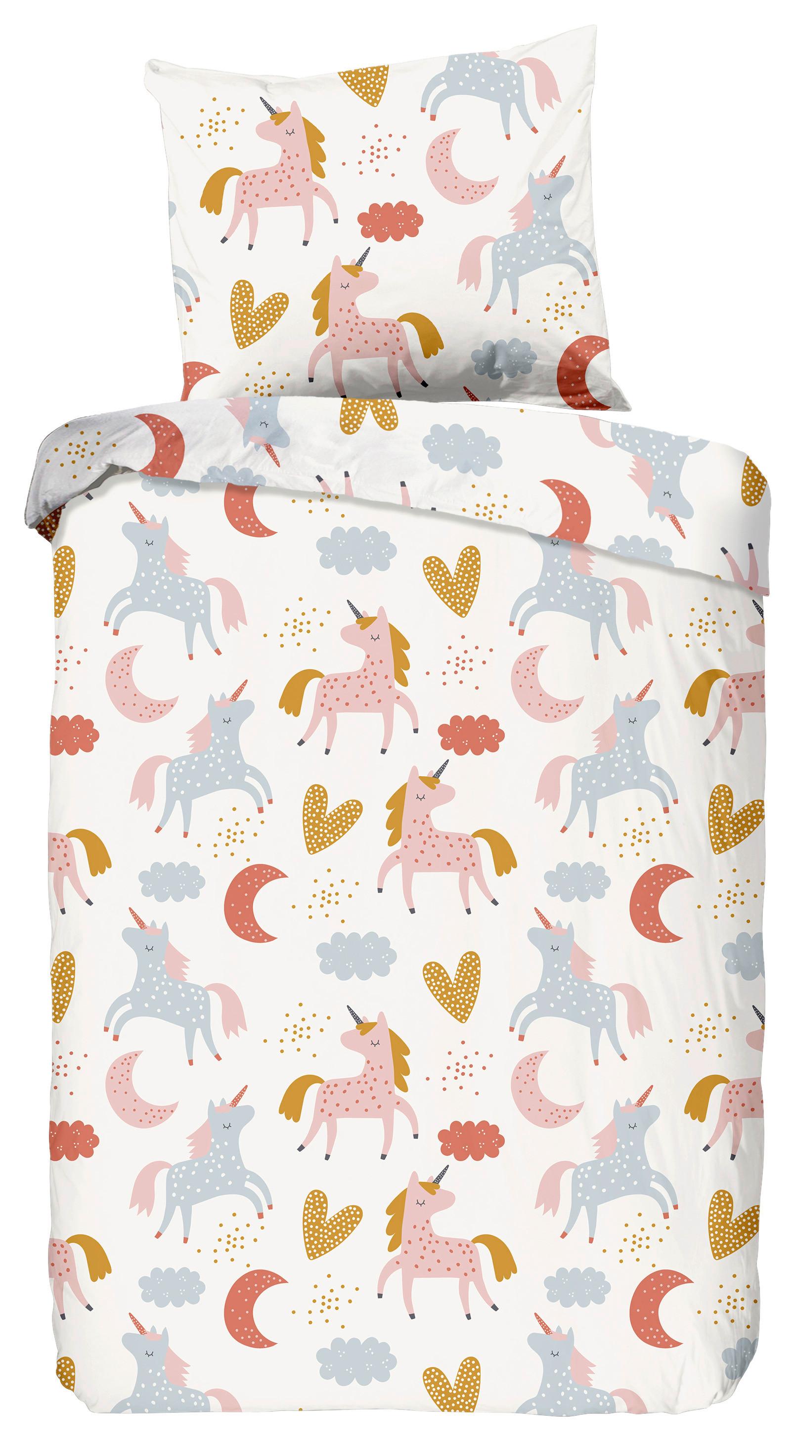 Babybettwäsche Unilove Junior ca. 100x135cm - Rosa, Trend, Textil (100/135cm) - MID.YOU