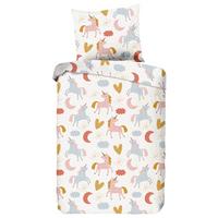 Babybettwäsche Unilove Junior ca. 100x135cm - Rosa, Trend, Textil (100/135cm) - MID.YOU