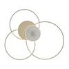 LED-TAKLAMPA SEHR - sandfärgad/champagne, Modern, metall/plast (74/77/11cm) - Mömax