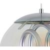 LED-HÄNGLAMPA MODERNI - pärlemor/kromfärg, Modern, metall/glas (78/25/120cm) - Mömax