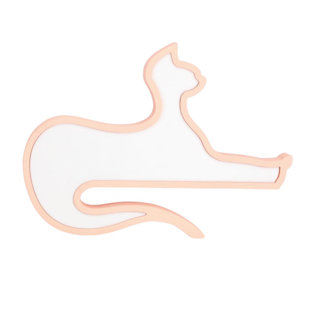 Dječja Stolna Svjetiljka Cat - pink, Basics, drvni materijal/plastika (28.5/3.5/20.5cm)