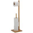 Toilettenpapierhalter Anni in Naturfarben - Naturfarben, MODERN, Holz (19/71/19cm) - MÖMAX modern living