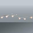 Strahler Tadeus, max. 40 Watt - KONVENTIONELL, Glas/Metall (19,5/145cm) Strahler Tadeus, max. 40 Watt - KONVENTIONELL, Glas/Metall (19,5/145cm)
