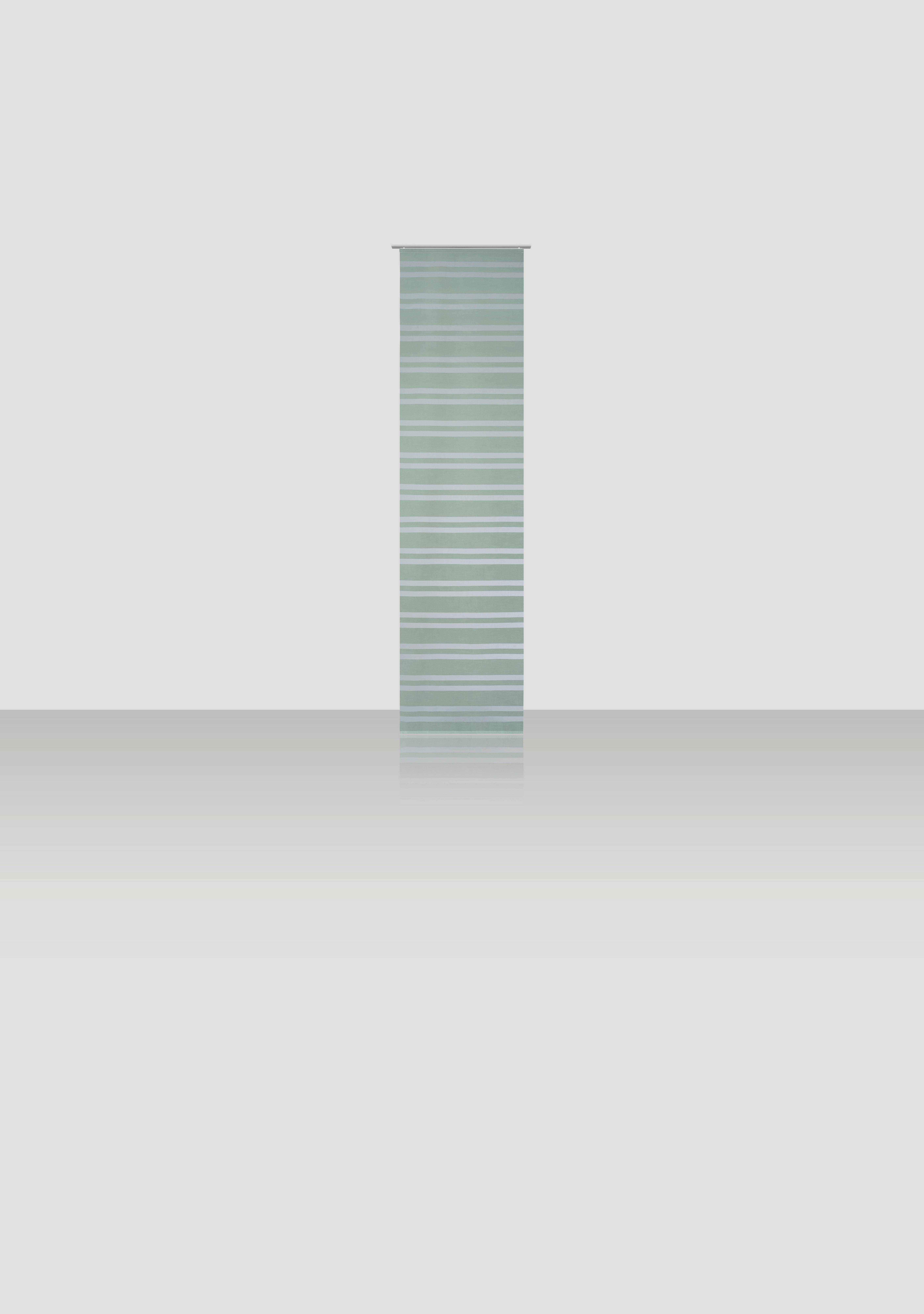ZASŁONA PANELOWA FLAGA - miętowy, Design, tkanina (60/245cm) - Novel