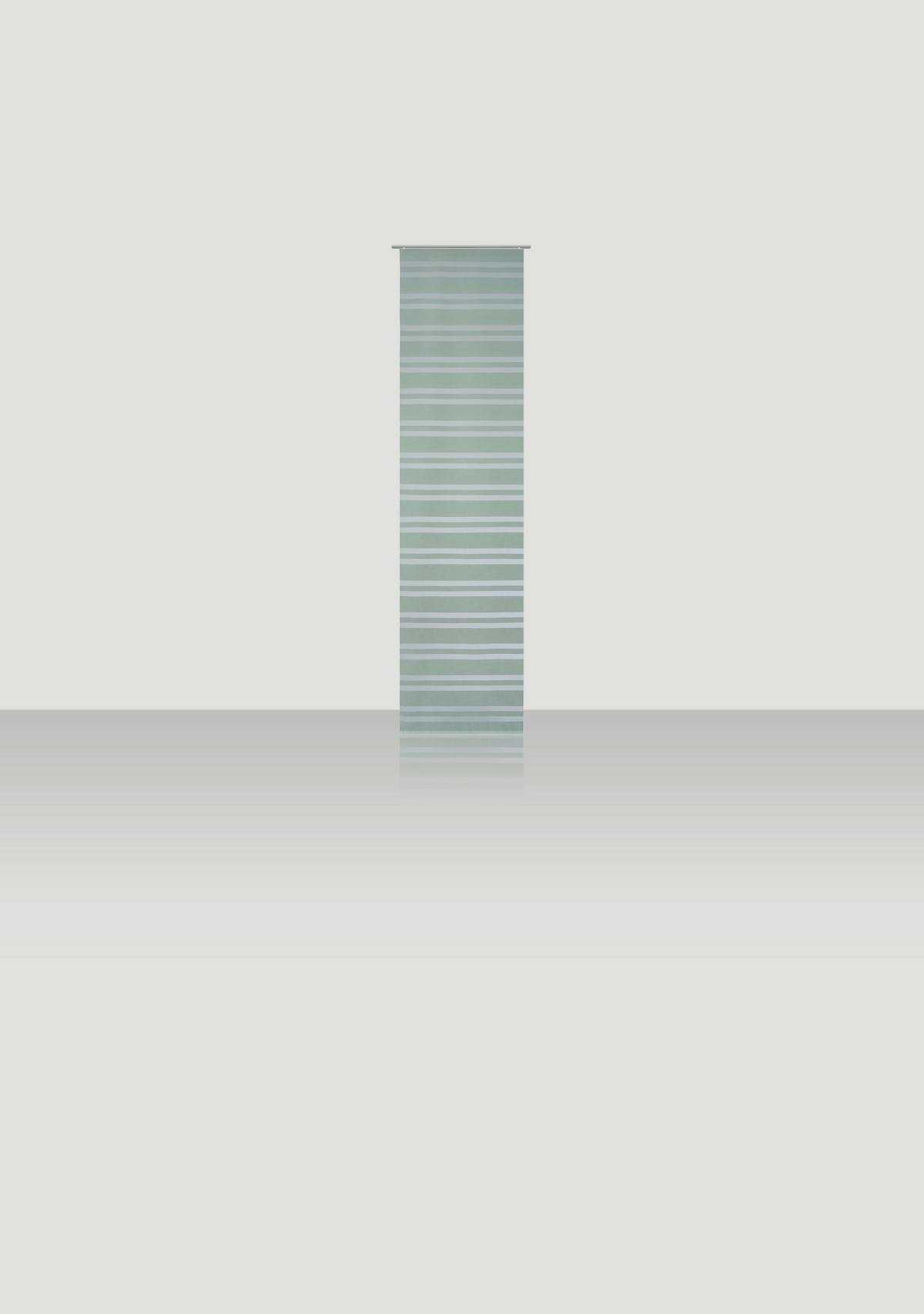 ZASŁONA PANELOWA FLAGA - miętowy, Design, tkanina (60/245cm) - Novel