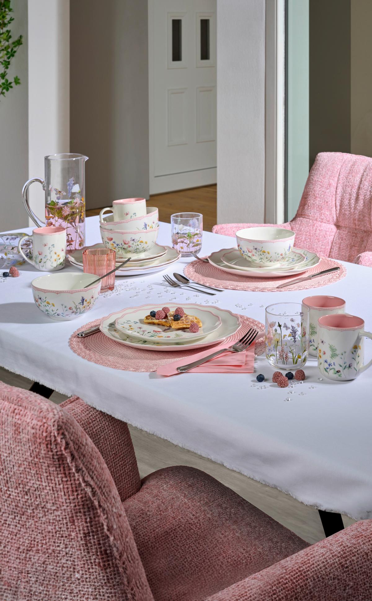 SERWIS OBIADOWO-ŚNIADANIOWY COLORFUL SPRING - różnokolorowy, Lifestyle, ceramika - Landscape