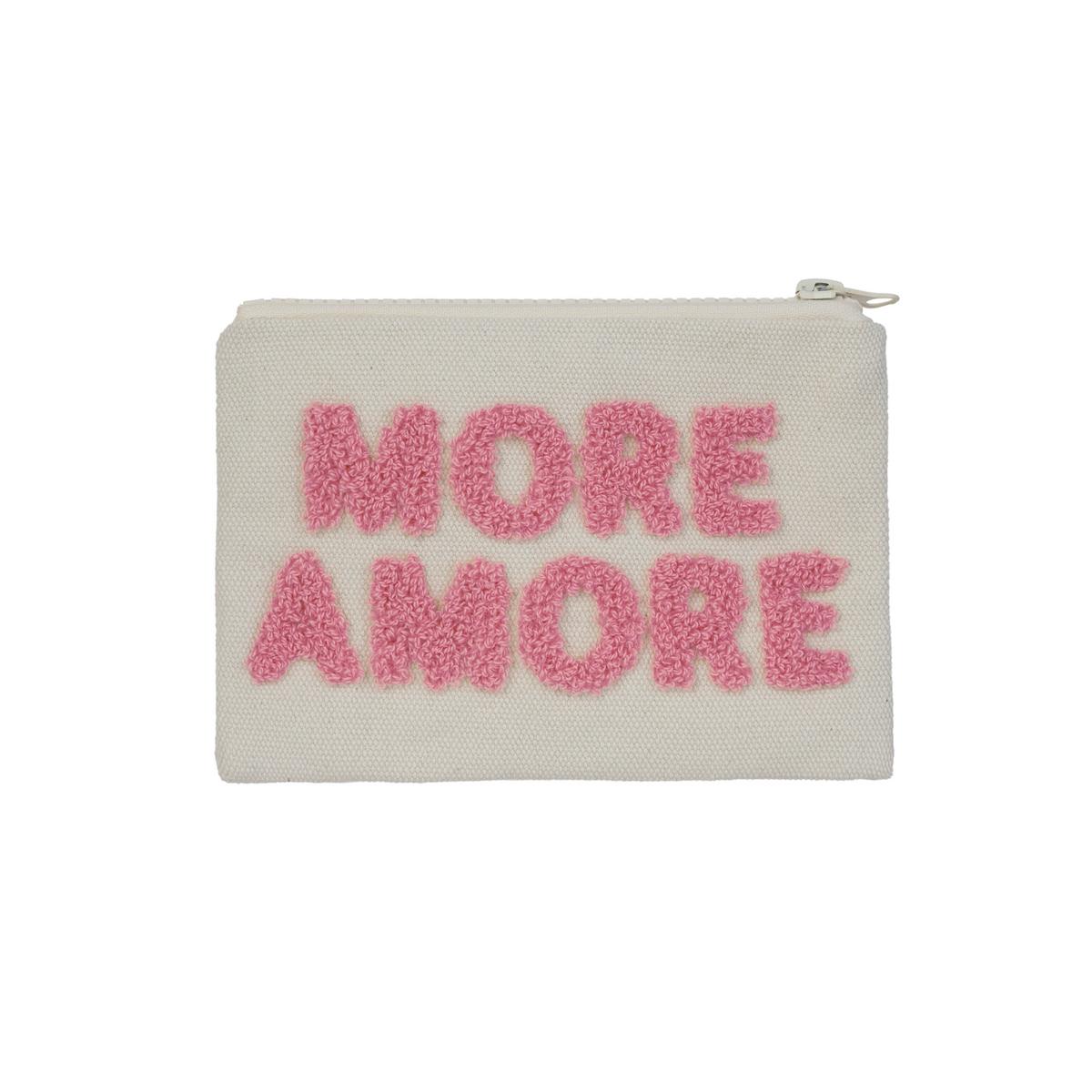 Kosmetiktasche Kia Rosa/Beige - Beige/Rosa, Basics, Kunststoff/Textil (16,5/10,5cm) - Mömax