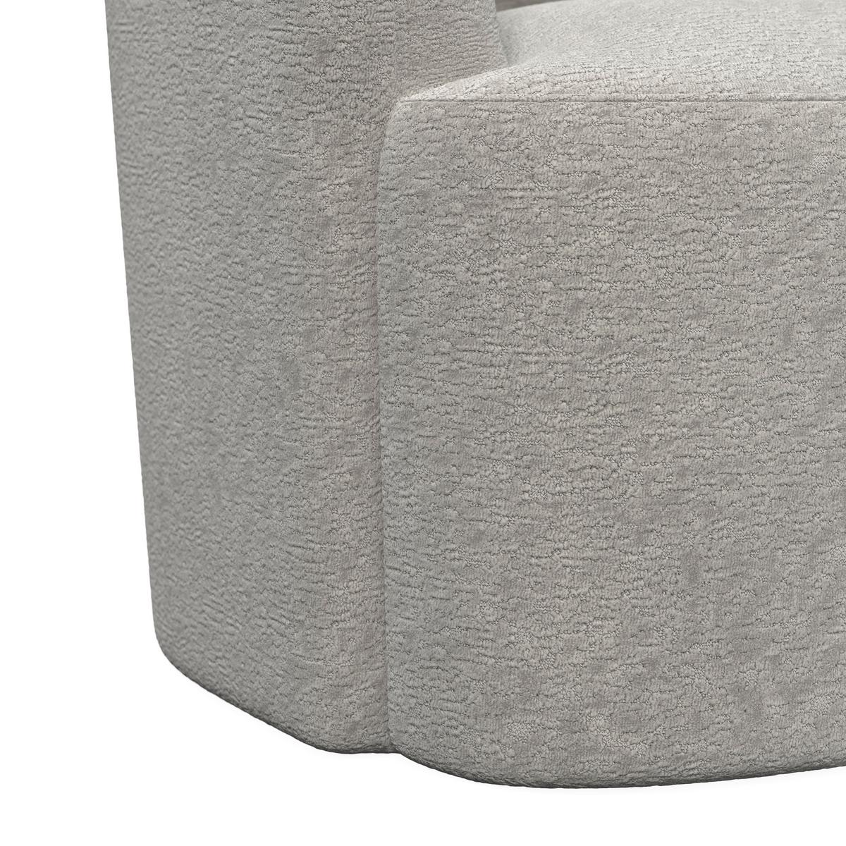 Sofa Julie Chenille Grau - Grau, MODERN, Holz/Textil (180/68/82cm)