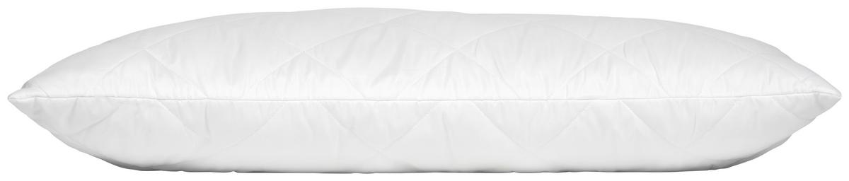 PODUSZKA POD GŁOWĘ MF60°C GESTEPPT - biały, Basics, tkanina (40/80cm)