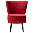 SESSEL LORD -PV- - Rot/Schwarz, Trend, Holz/Holzwerkstoff (65/89/70cm) - Livetastic SESSEL LORD -PV- - Rot/Schwarz, Trend, Holz/Holzwerkstoff (65/89/70cm) - Livetastic
