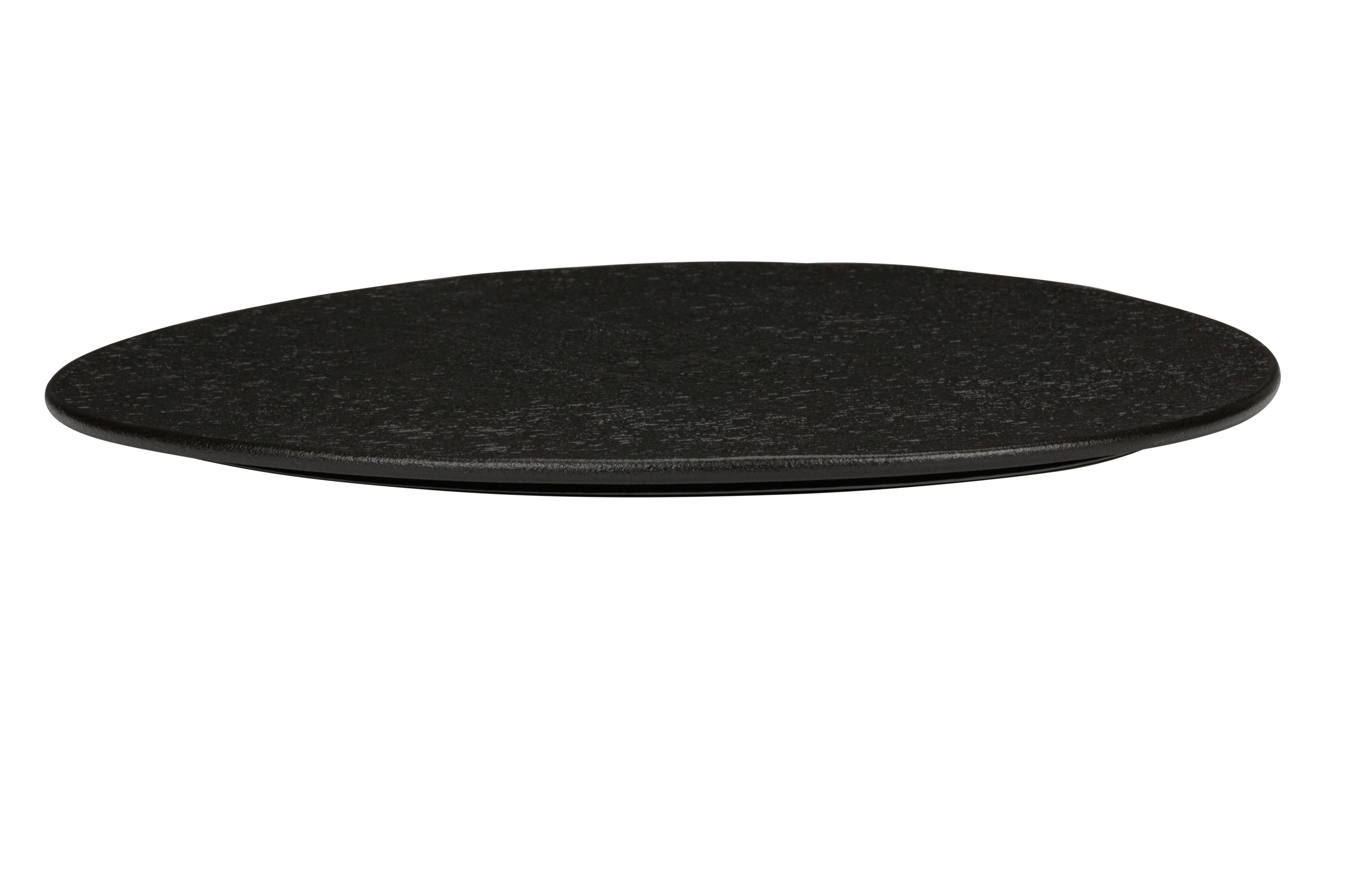 Kínálótál Haruki - fekete, Modern, kerámia (30/1,2cm) - Premium Living