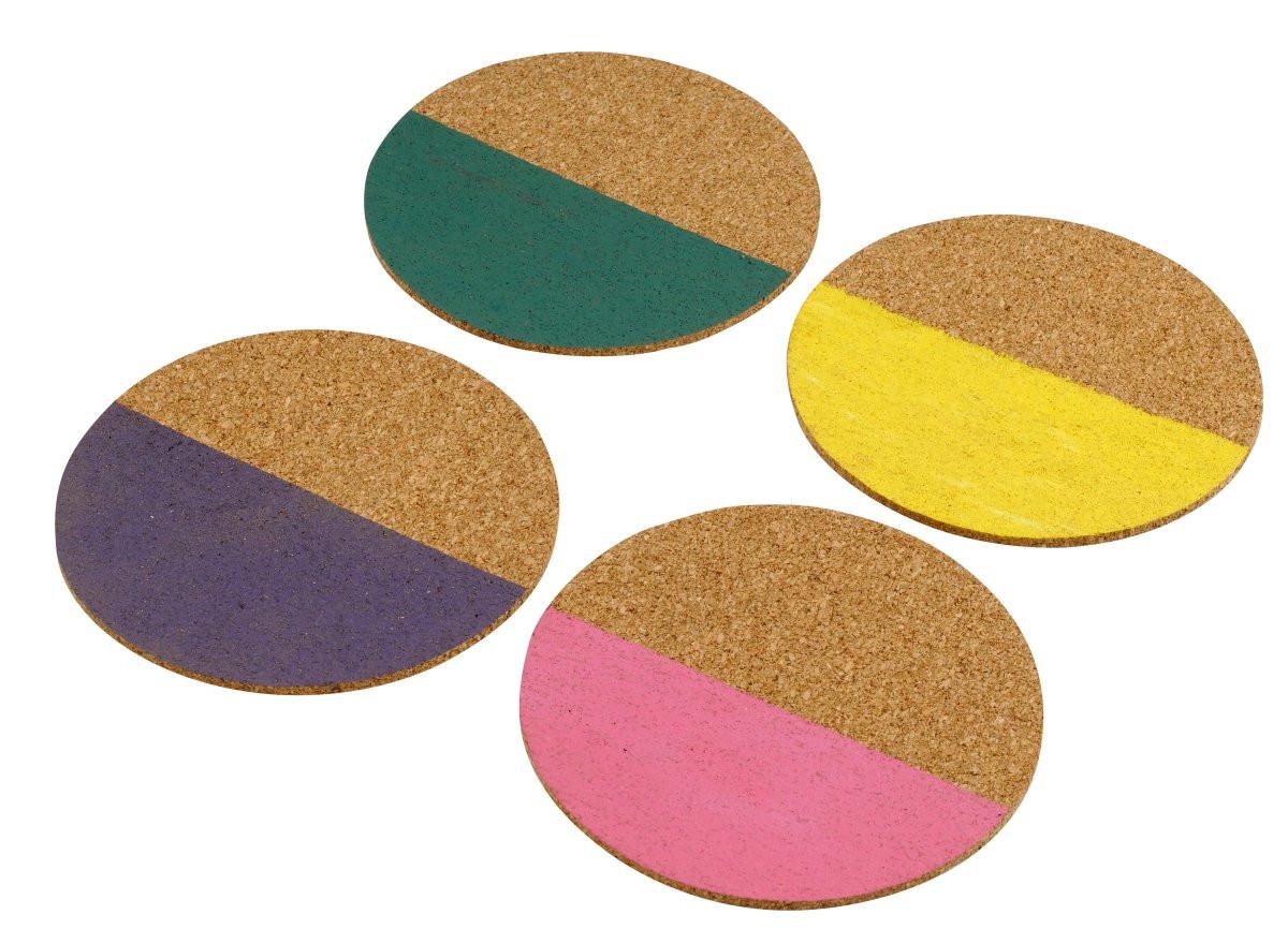 Podstavek Za Kozarce Tasty - večbarvno, naravni materiali (9/0,5cm) - Fackelmann
