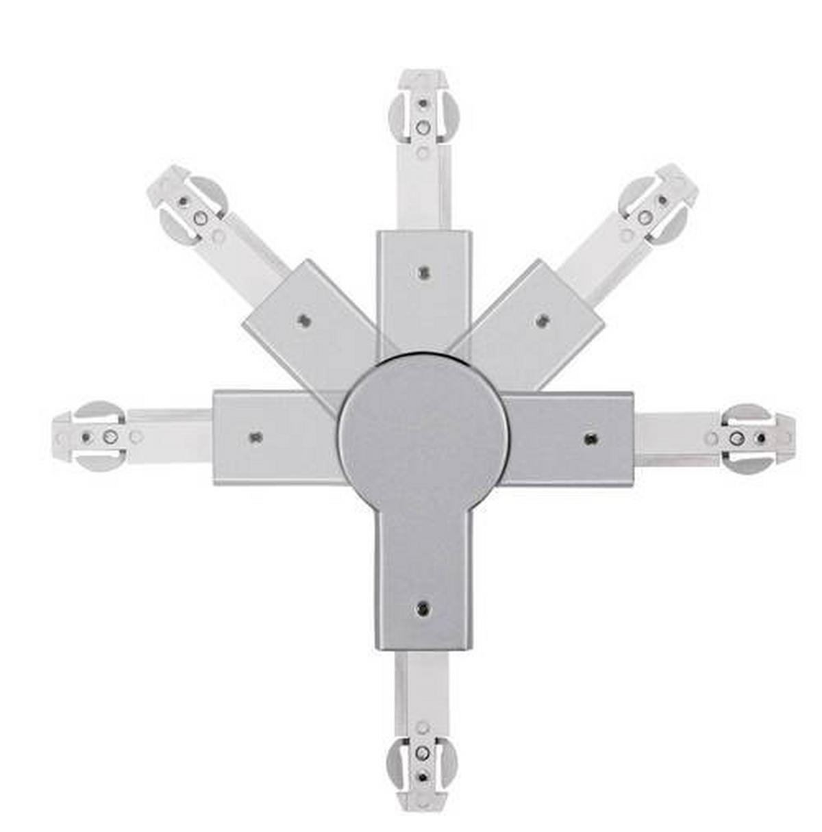 Schienensystem-Verbinder Angle Connector - Chromfarben, Basics, Metall (15,9/1,8cm) - Paulmann