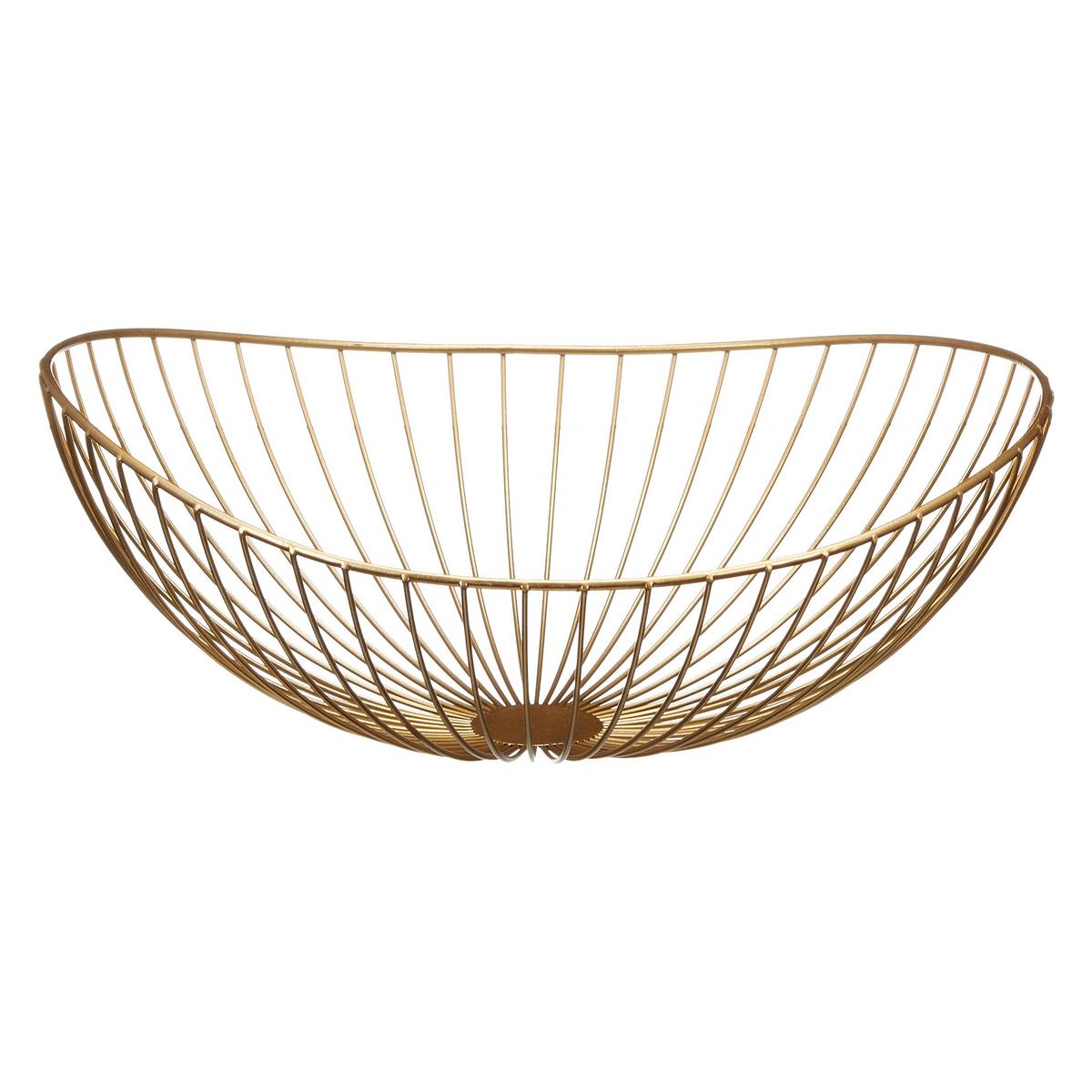 PATERA DEKORACYJNA 44897 - kolor złoty, Basics, metal (38/15/34cm)