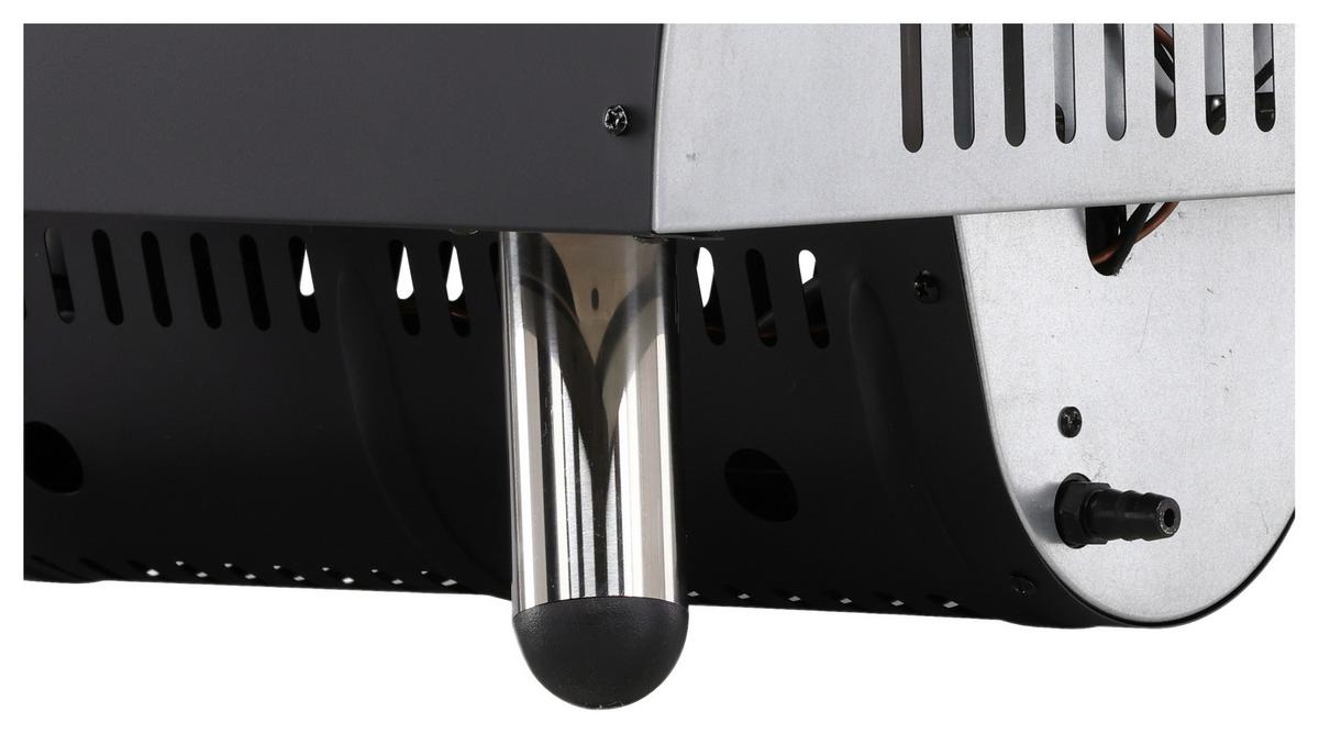 Pizzaofen Sentosa ca. 52x39x49 cm Schwarz - Schwarz, KONVENTIONELL, Metall (52/39/49cm) - Gardenson