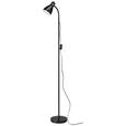 Stehleuchte Mauro - Schwarz, MODERN, Metall (19/145cm) - MODERN LIVING