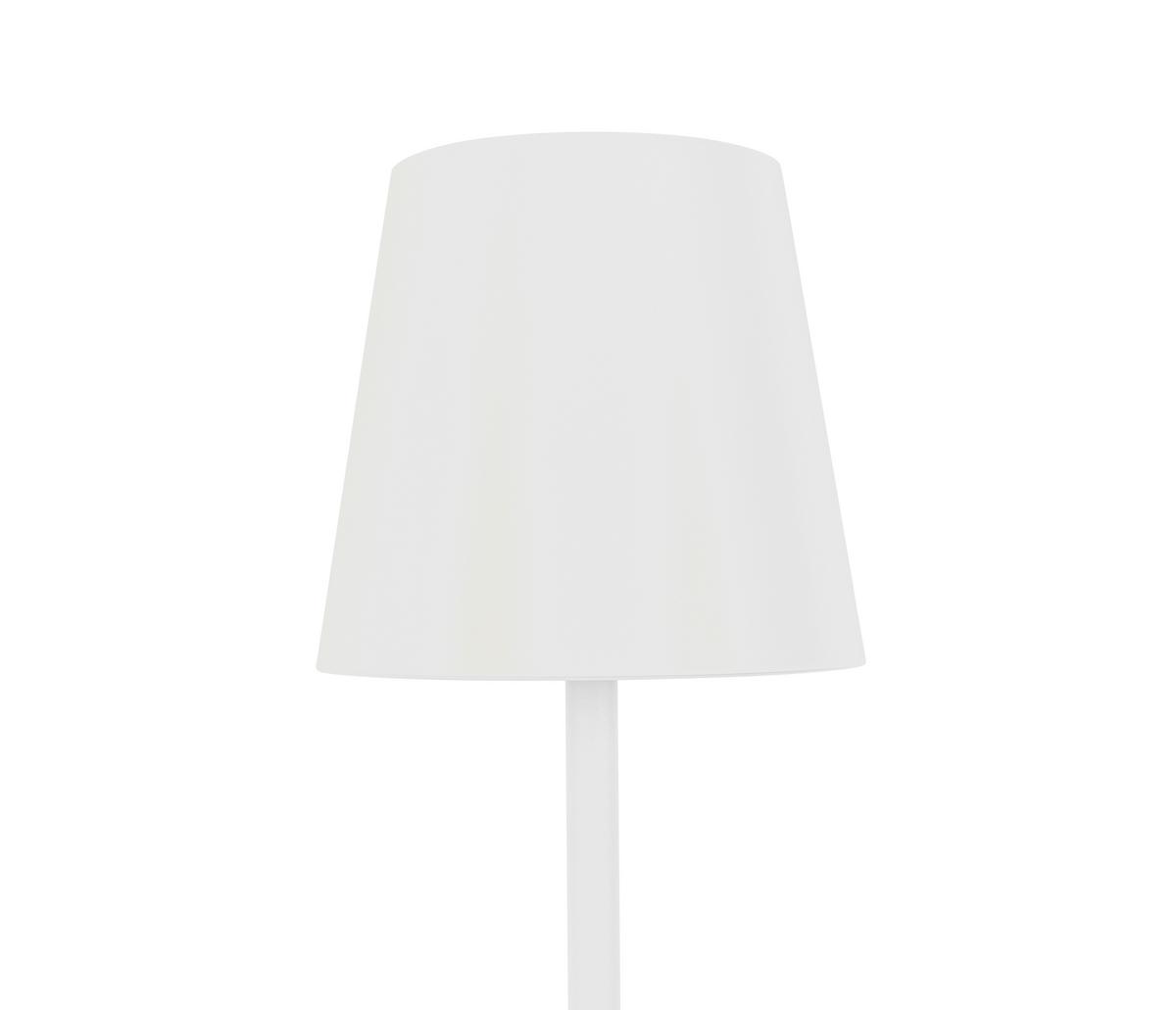 AKUMULATOROWA LAMPA STOJĄCA FORT LAUDERDALE *SBN* - biały, Design, tworzywo sztuczne/metal (22/130cm) - Novel