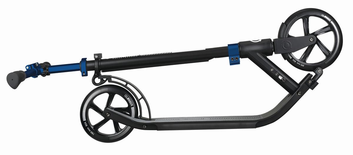 Scooter GL One aus Aluminium - Blau/Schwarz, Basics, Metall (49/111/96cm) - GLOBBER