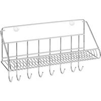 Duschkorb KARLA - Chromfarben, Metall (31,5/19,5/10,5cm) - Mömax