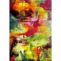 Webteppich Belis Multicolor ca. 80x150cm - Multicolor, KONVENTIONELL, Textil (80/150cm)