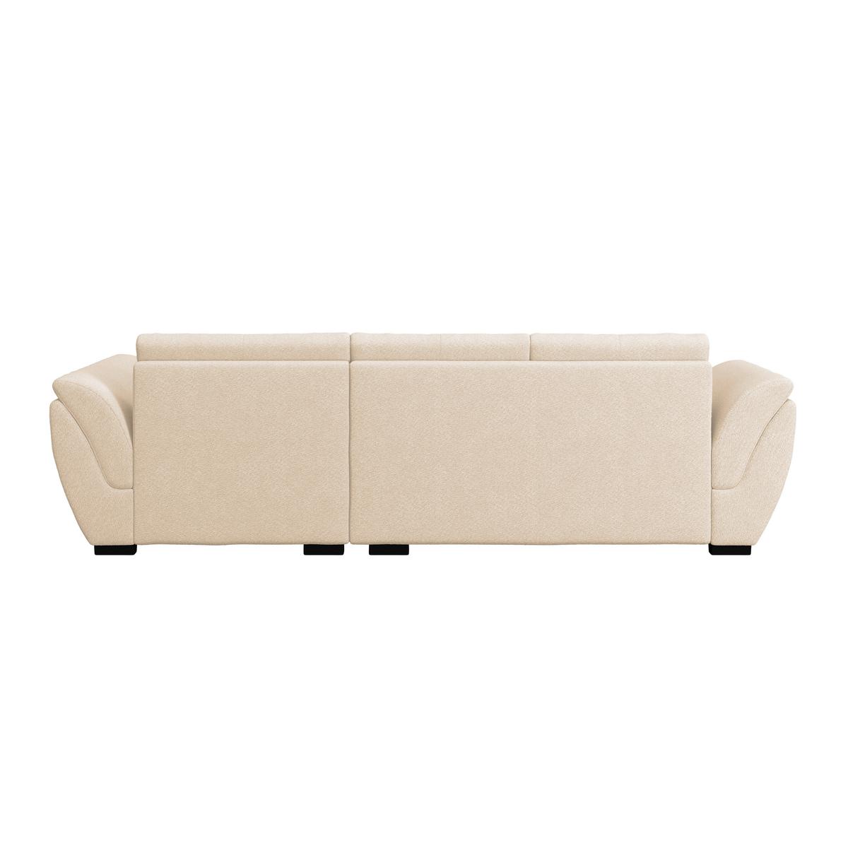Kutna Garnitura Berisso - bež/crna, Konvencionalno, tekstil (278/187cm) - Ondega