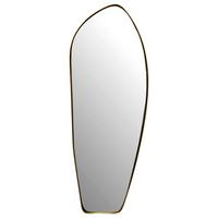 WANDSPIEGEL WL7.110 - Goldfarben, Design, Glas/Metall (33/90/2,5cm) - MID.YOU
