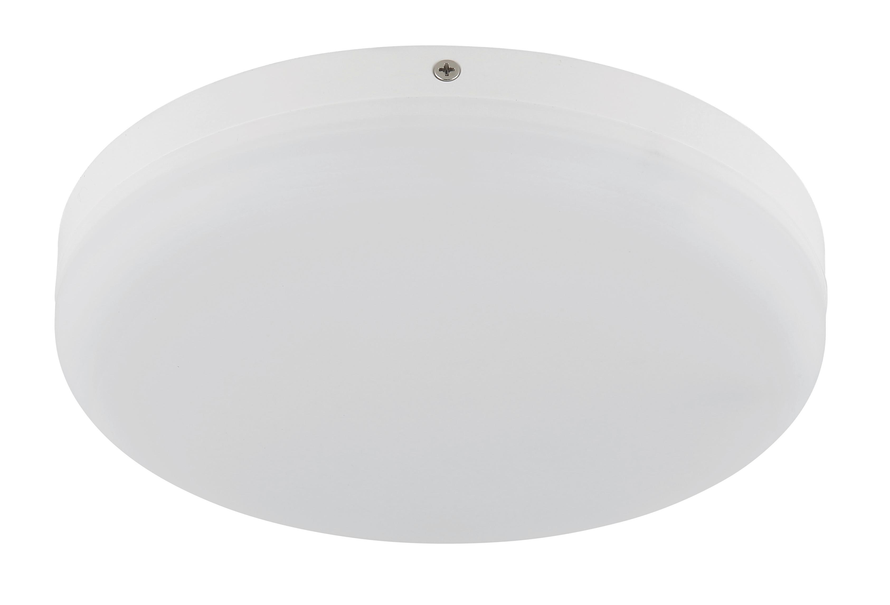 LED-TAKLAMPA SMALI - vit/opal, Modern, plast (22/5cm) - Mömax