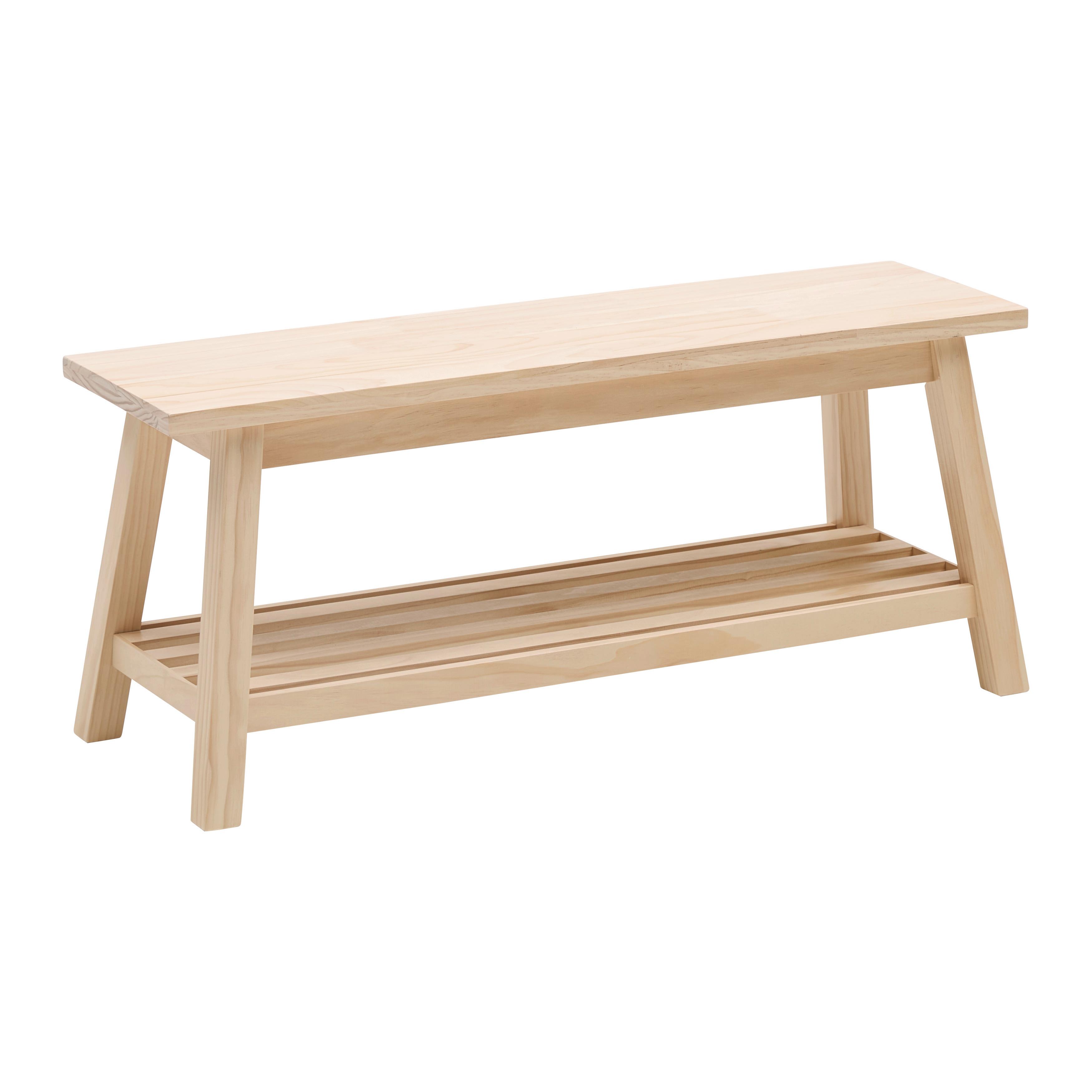 Mehrzweckbank Fidus I Naturfarben - Naturfarben, KONVENTIONELL, Holz (90/38/26cm) - Mömax
