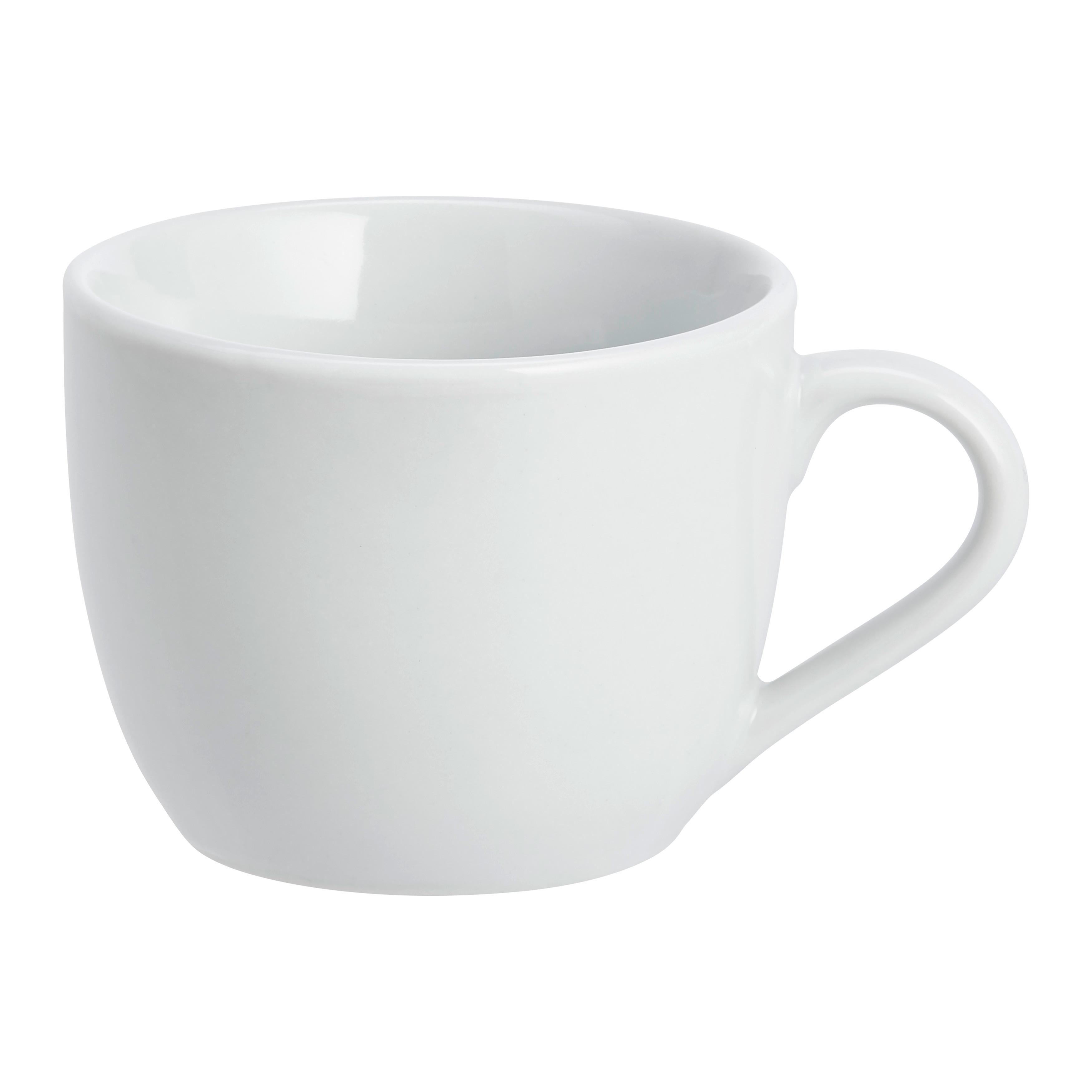Espressotasse Katarina Weiß - Weiß, KONVENTIONELL, Keramik (6,2/5,0cm) - Based
