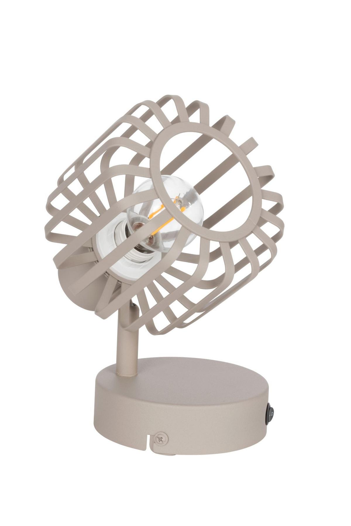 LAMPA REFLEKTOROWA COVENTRY *SBN* - kolor piaskowy, Konventionell, metal (20,6/12/14,5cm) - Novel