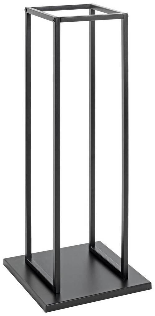 REGAŁ NA DREWNO KOMINKOWE OSKAR - czarny, Basics, metal (33/85/33cm)