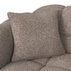 SOFFA MARIE - brun/svart, Modern, trä/textil (232/77/90cm) - Bessagi Home