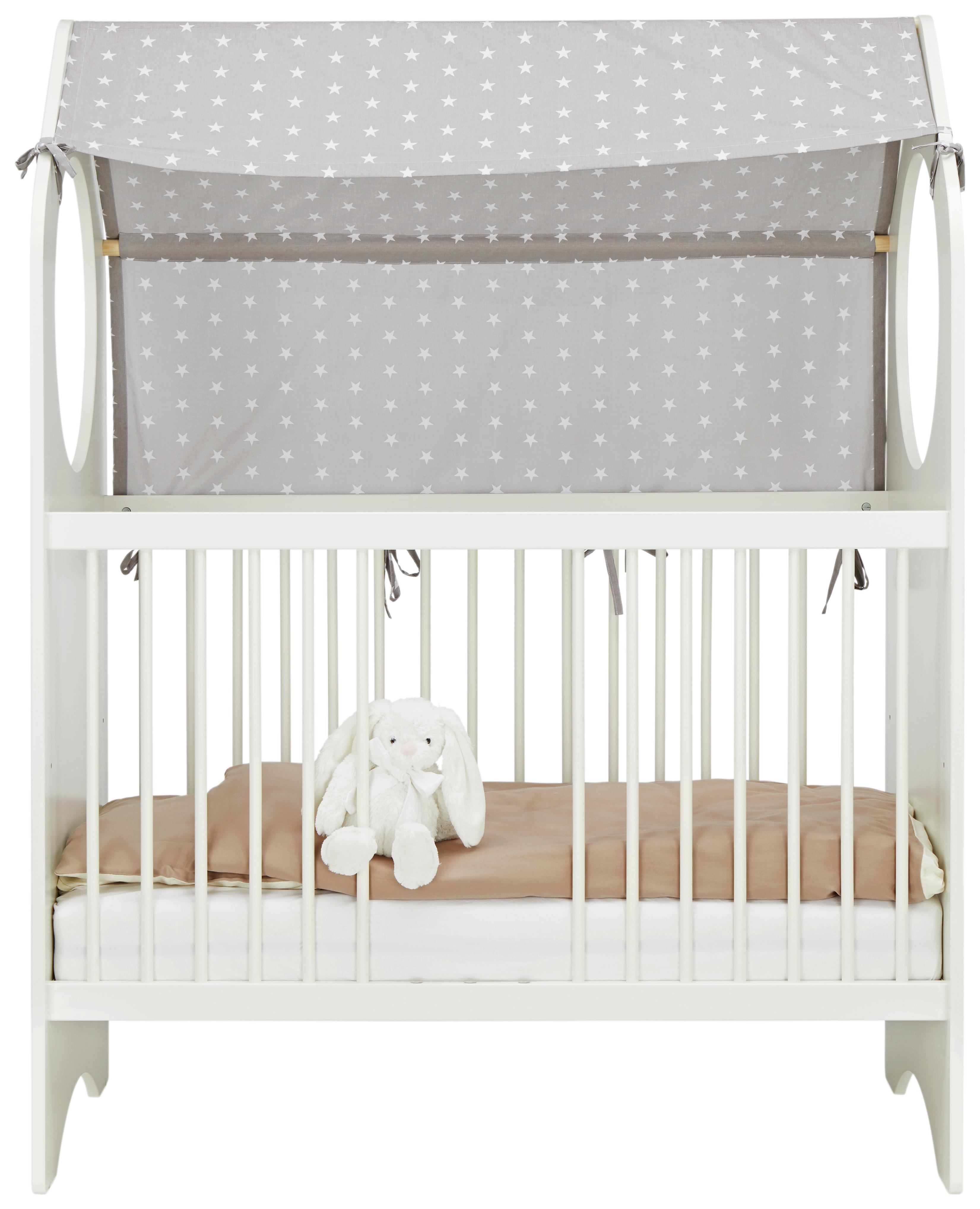 Gitterbett Babybett Kinderbett 60x120cm Höhenverstellung Schlupfsprossen Neu