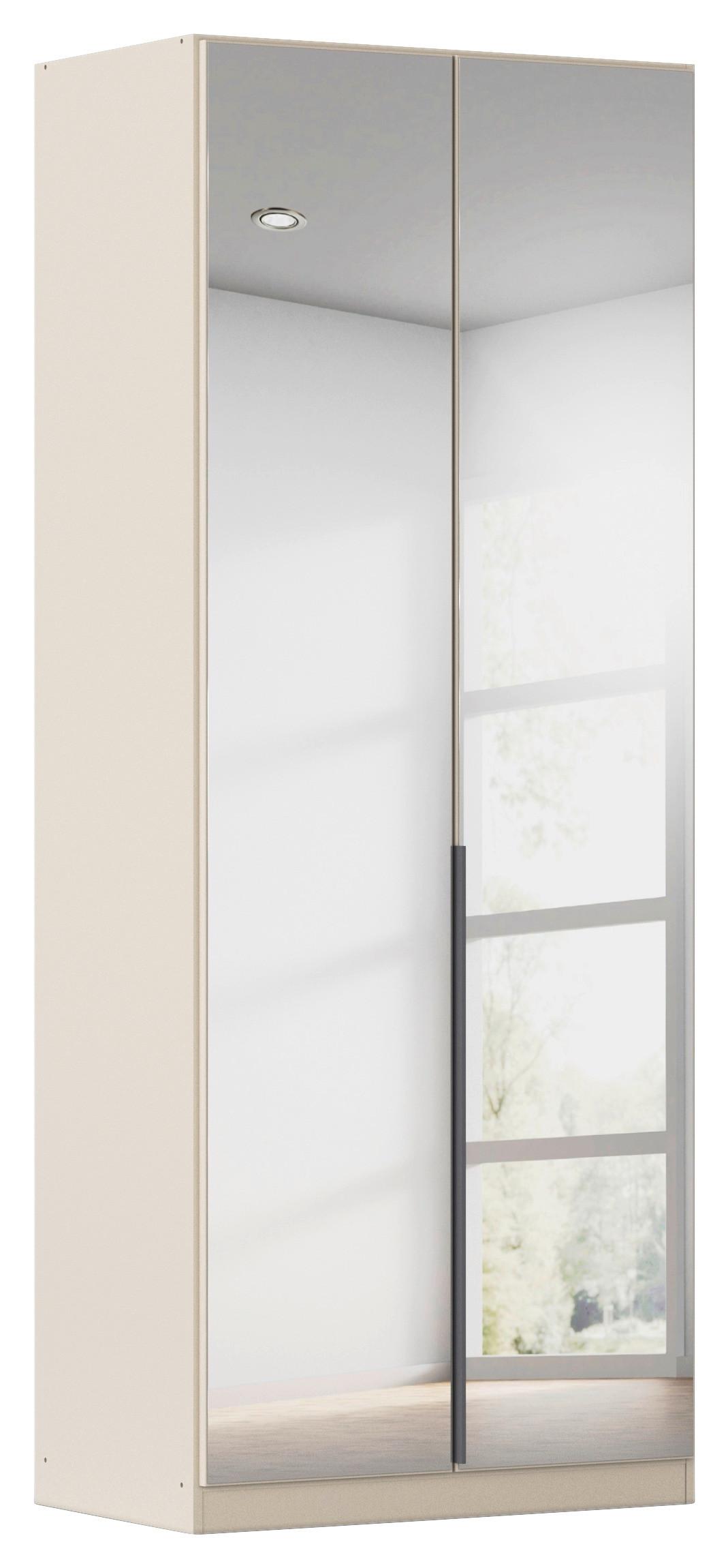 Ormar S Klasičnim Vratima Alabama - srebrne boje/boje šampanjca, Trend, drvni materijal (91/229/54cm) - Modern Living