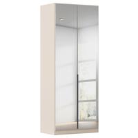 Ormar S Klasičnim Vratima Alabama - srebrne boje/boje šampanjca, Trend, drvni materijal (91/229/54cm) - Modern Living