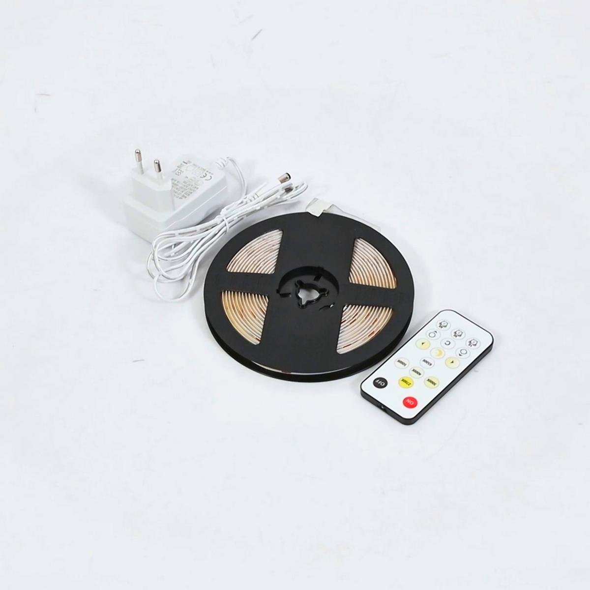 Bandă cu LED Hoch - alb, Modern, plastic (500cm) - Mömax