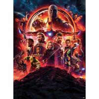 Fototapete Avengers Infinity War Poster ca. 184x254cm - Multicolor, Basics (184/254cm) - Komar