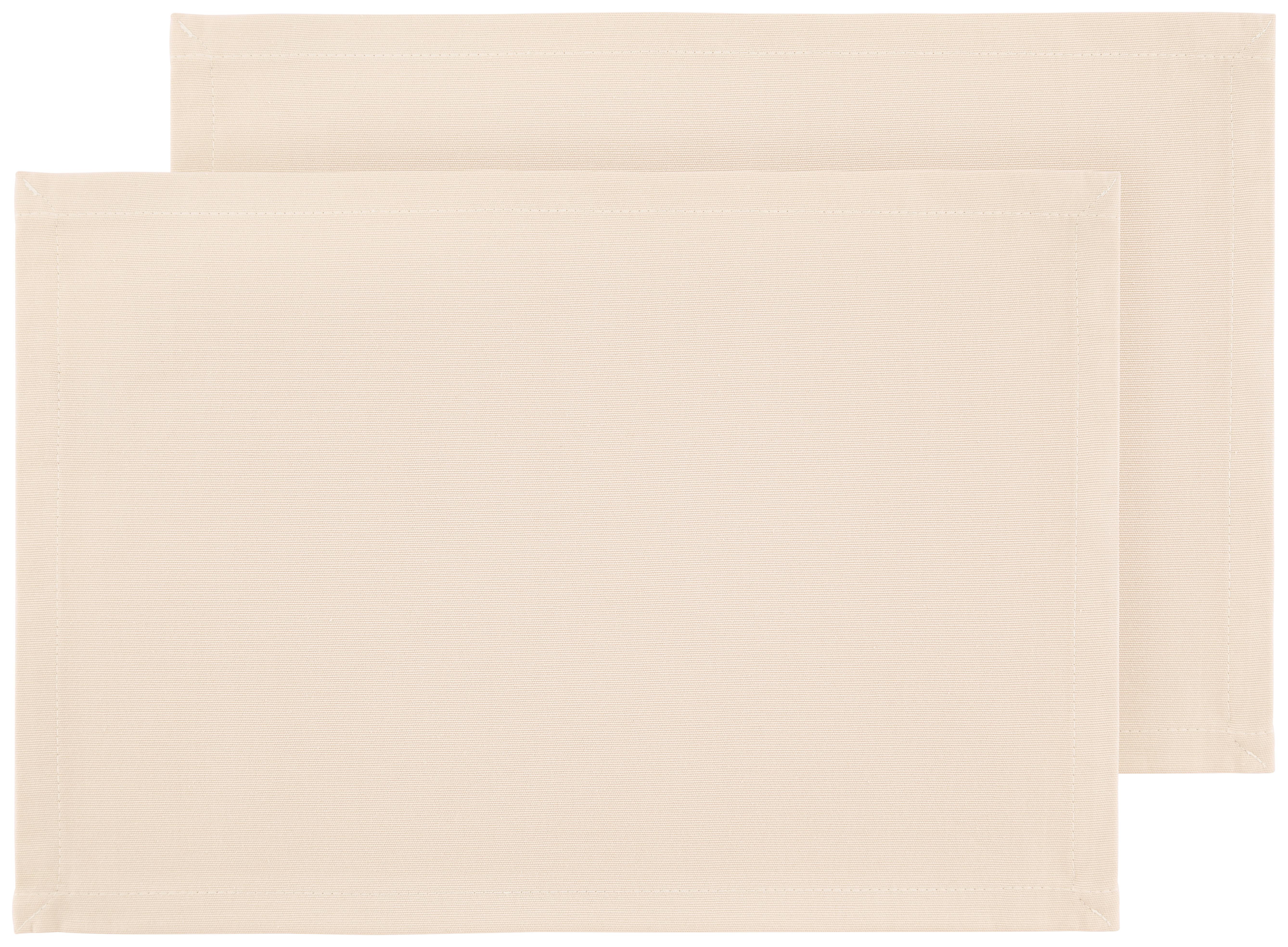 Tischset Steffi in Rosa ca. 33x45cm, 2er-Set - Rosa, Textil (33/45cm) - Mary's