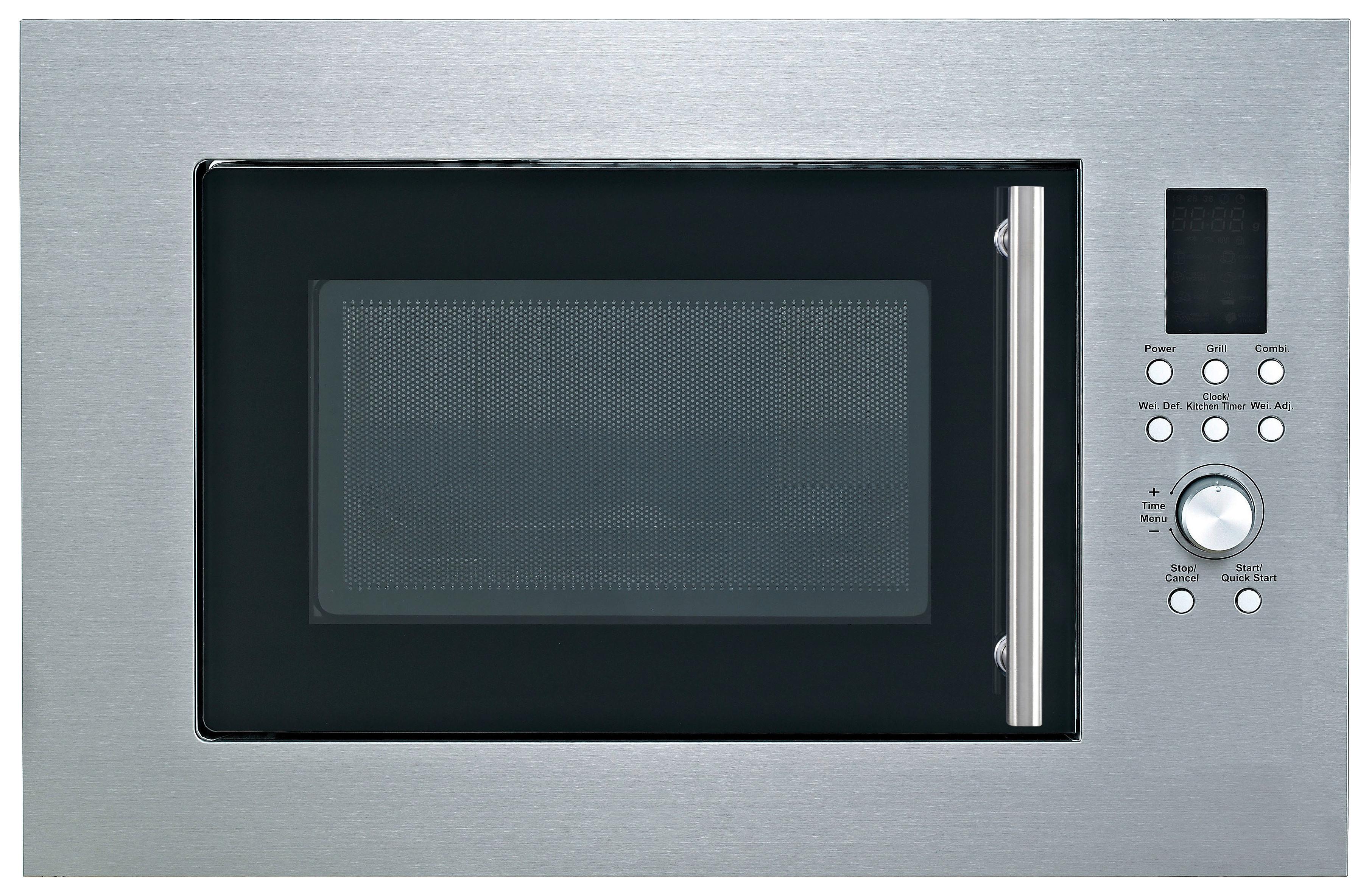 Einbaumikrowelle MW900-23G-IN Edelstahlfarben - Edelstahlfarben, Basics, Metall (60/39/39cm) - PKM