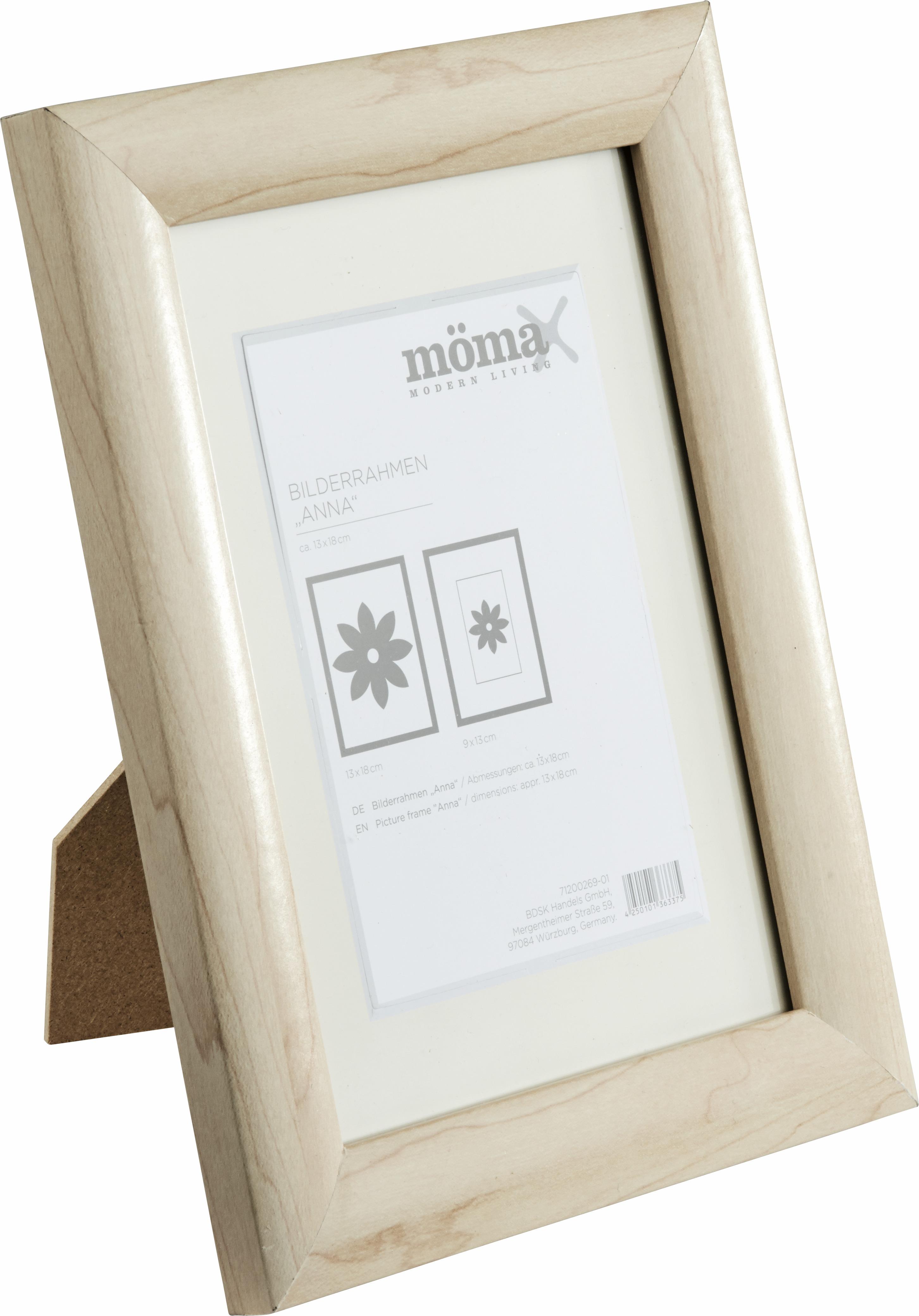 Okvir Za Slike Anna - naravne barve, Romantika, leseni material (13/18/1,5cm) - Modern Living