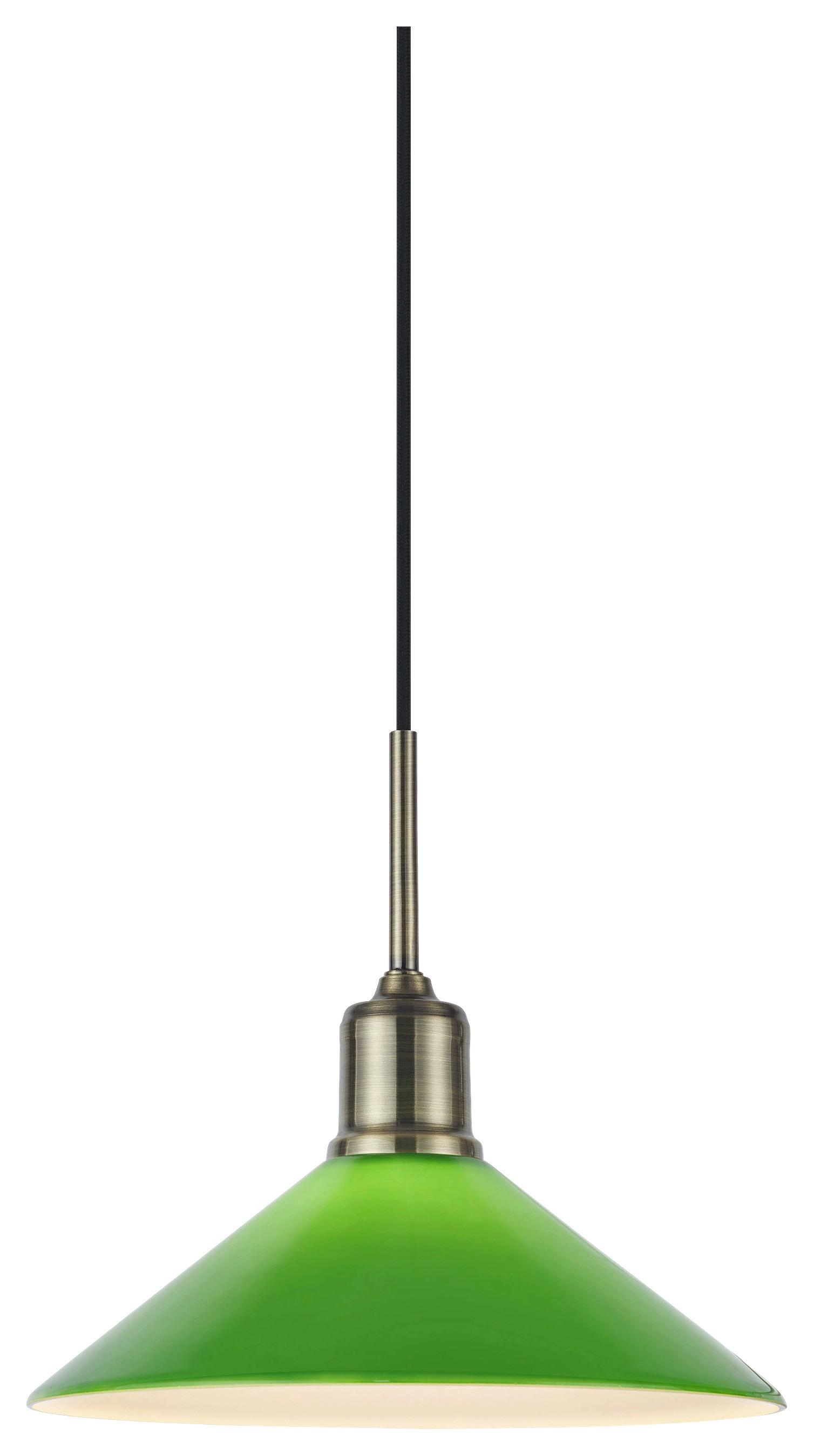 Hängeleuchte Vela Grün max. 40 Watt - Grün, Basics, Metall (25/25/23cm) - Markslöjd