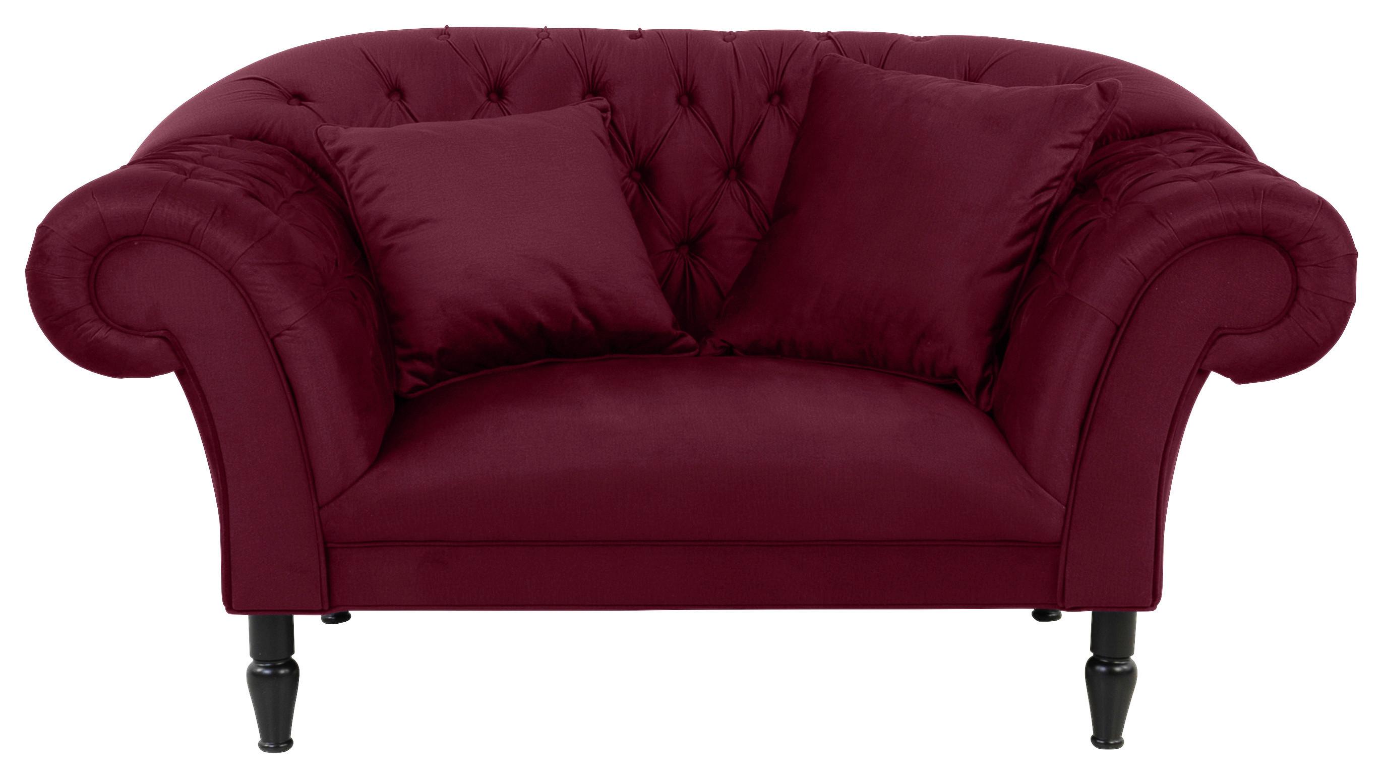 Fotoliu CUPIDO - roșu, Design, textil (180/94/103cm) - Mömax
