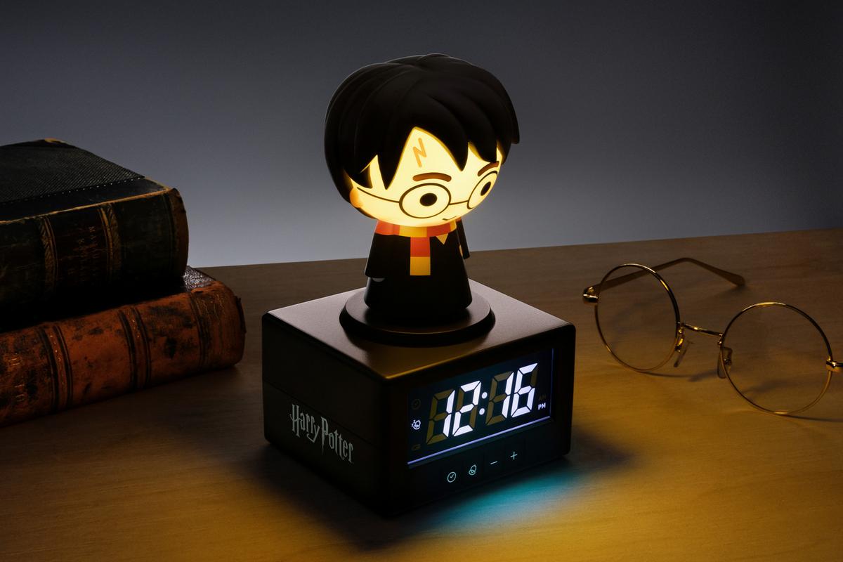 BUDZIK HARRY POTTER ICON ALARM CLOCK - czarny, Basics, tworzywo sztuczne (10/16.3/9cm)