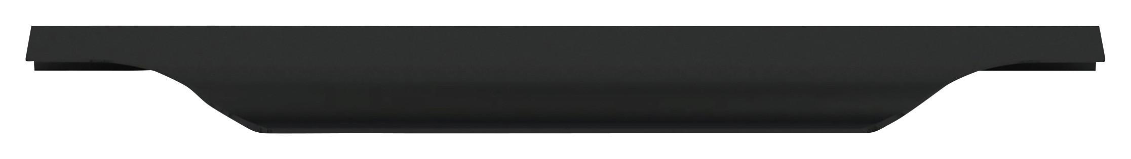 Möbelgriff Unit in Schwarz - Schwarz, MODERN, Metall (32cm) - Based