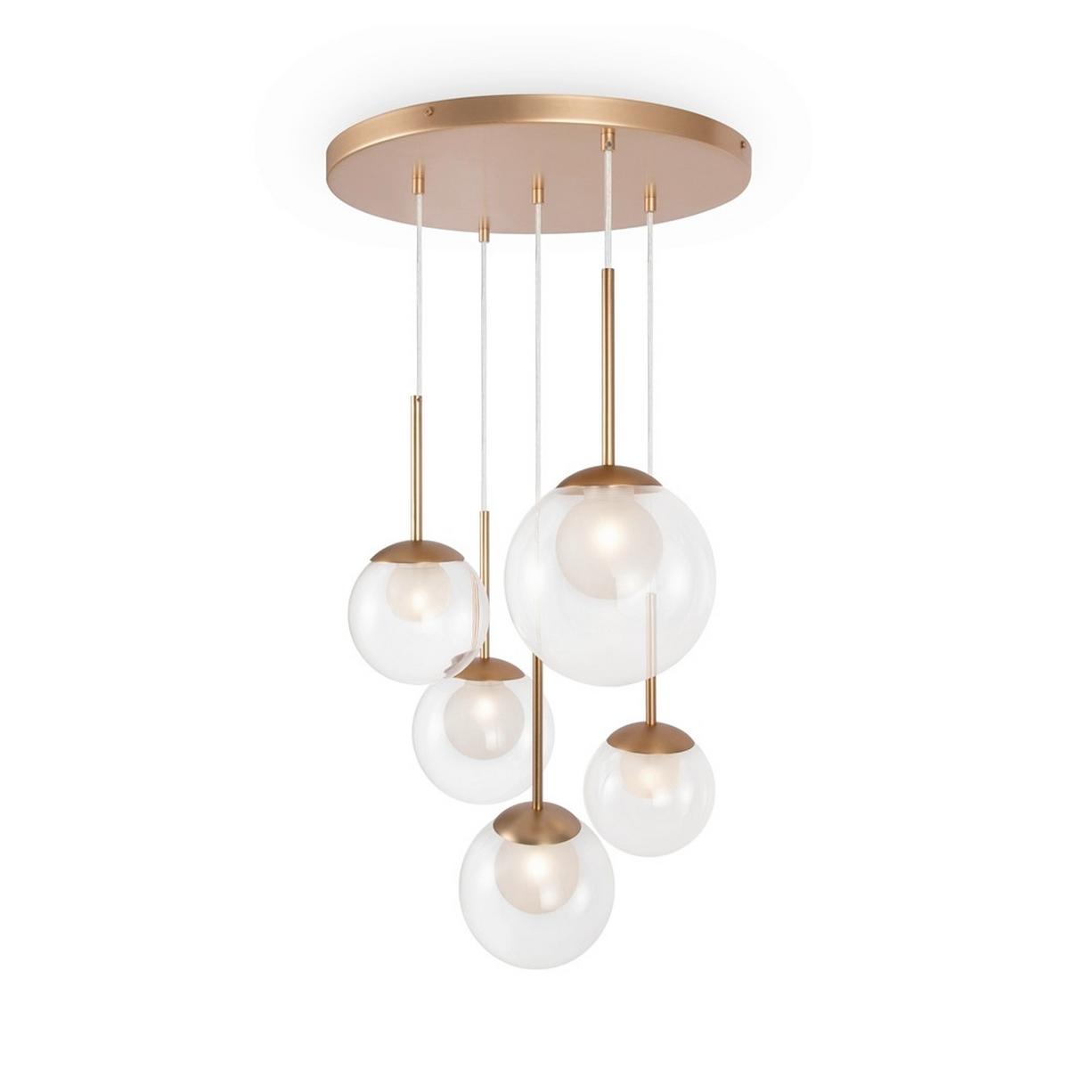 Pendelleuchte Basic Form Goldfarben max. 20 Watt - Goldfarben, MODERN, Metall (45/64,1cm) - MAYTONI