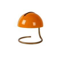LAMPA STOŁOWA 46516/01/53 CATO - kolor mosiężny/pomarańczowy, Design, metal/szkło (23.5/23.5/25cm) - Lucide