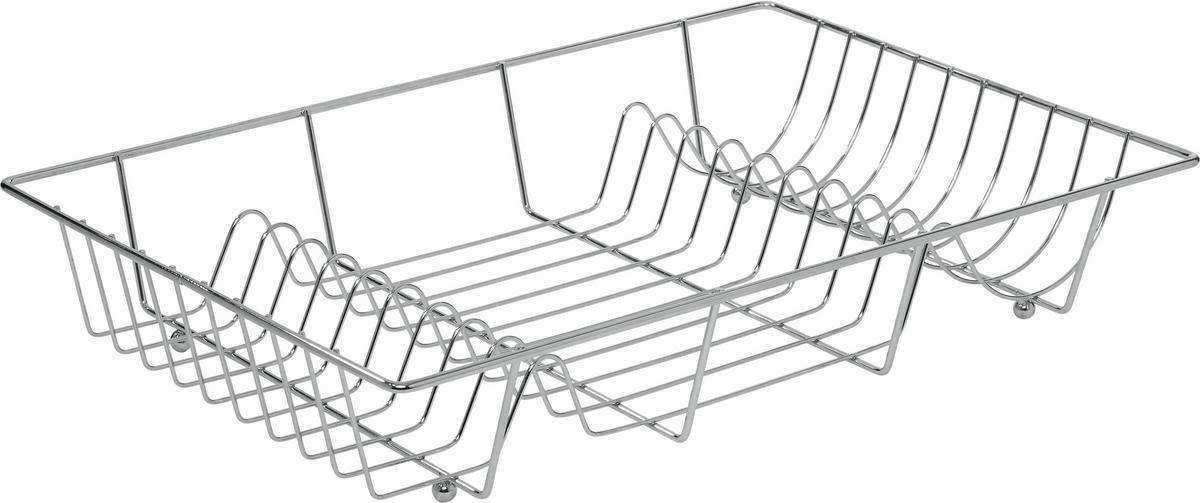 Edényszárító Kosár Fabi - krómszínű, Konventionell, fém (48/9/32,5cm) - Best Price