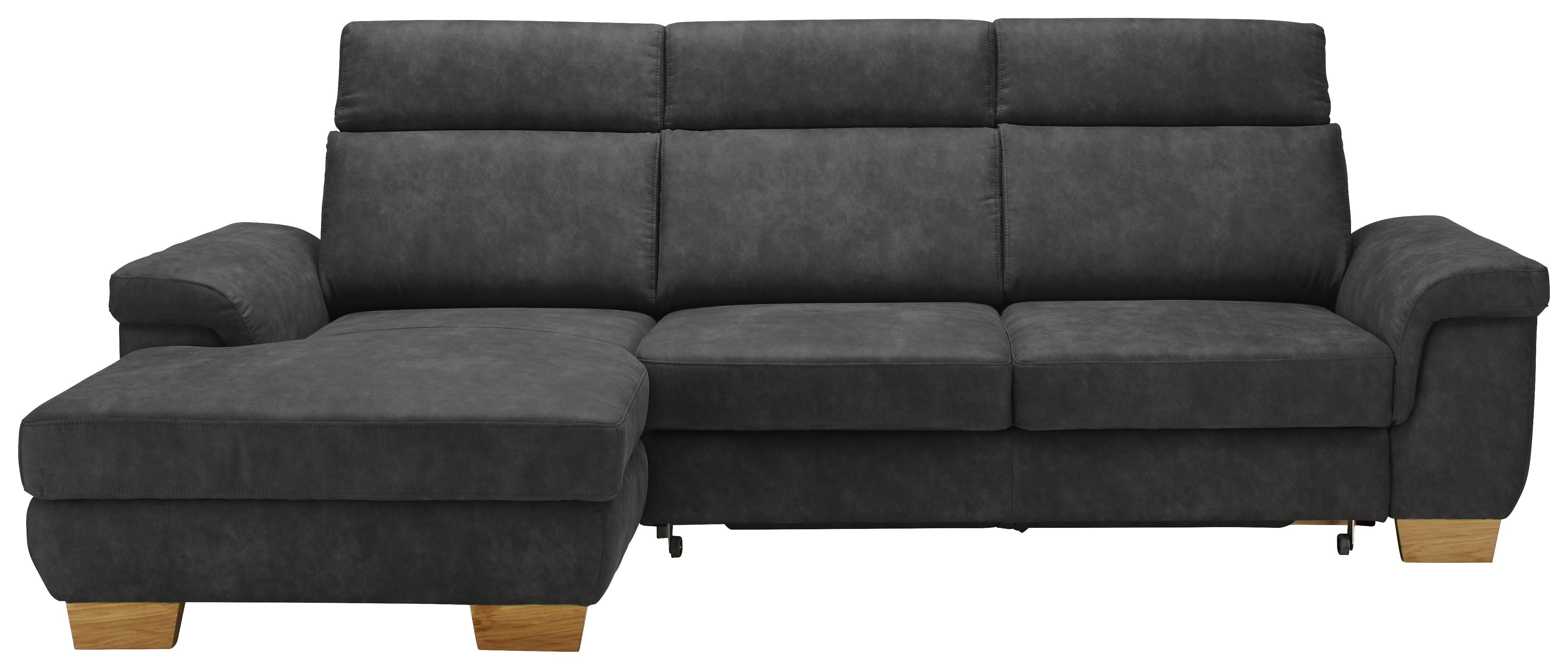 Wohnlandschaft in Schwarz mit Bettfunktion online kaufen mömax