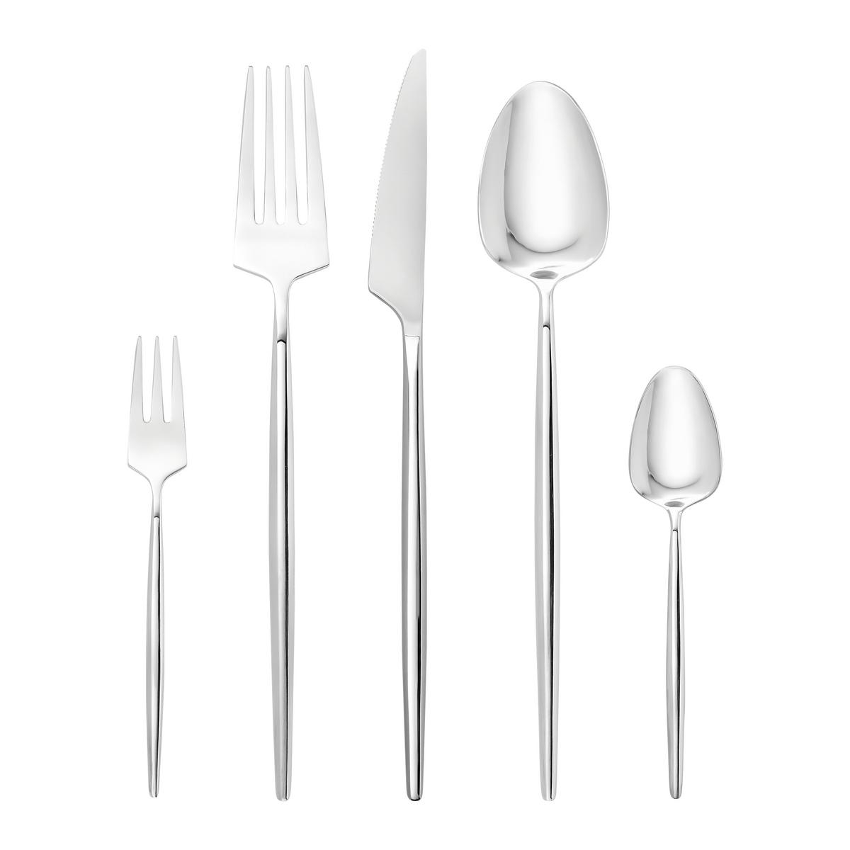 Messer Elegance Edelstahlfarben - Edelstahlfarben, Modern, Metall (23,2cm) - Mömax